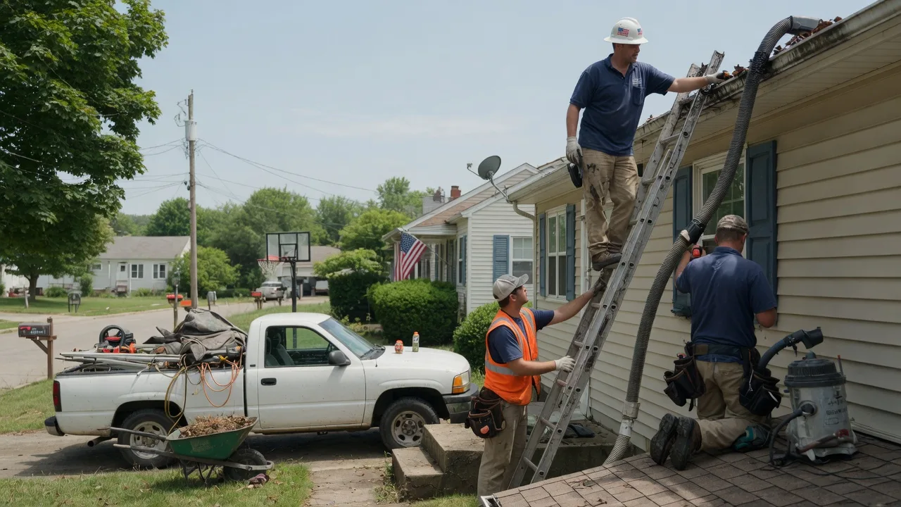 Gutter Installation in West Frankfort, IL near me